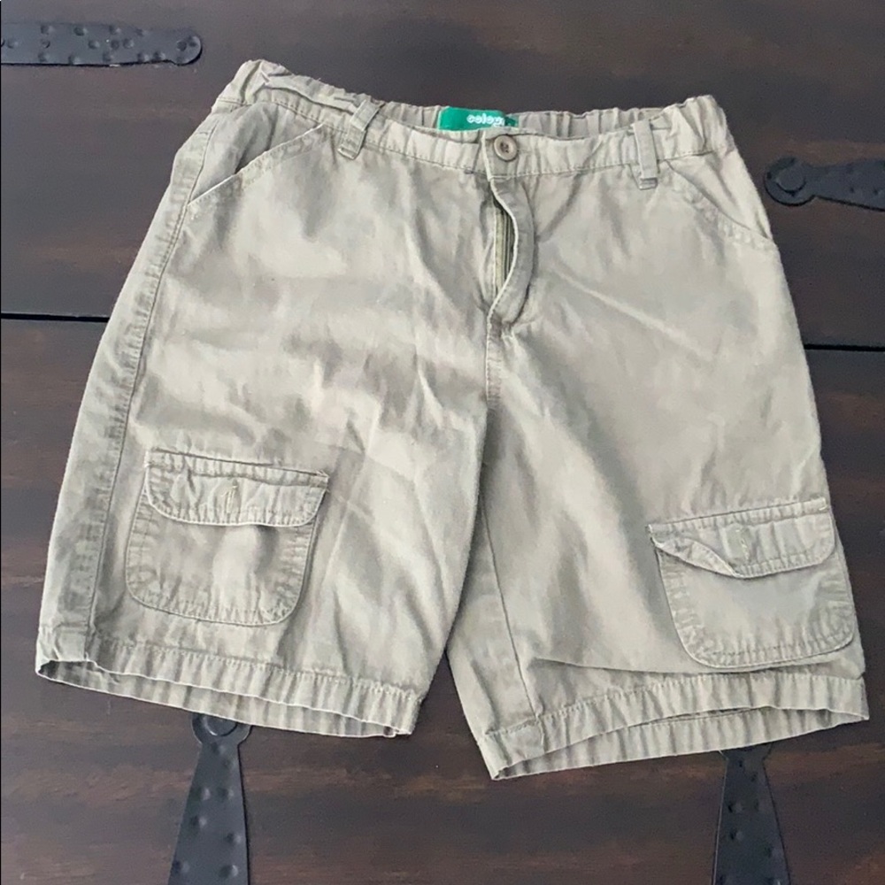 Green boys shorts